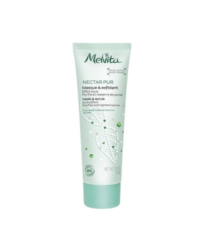 2 in 1 Scrub Masker Melvita Nectar Puro 75 ml