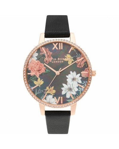 Olivia Burton Montre Femme Florale Ø38mm - Élégante & Raffinée

