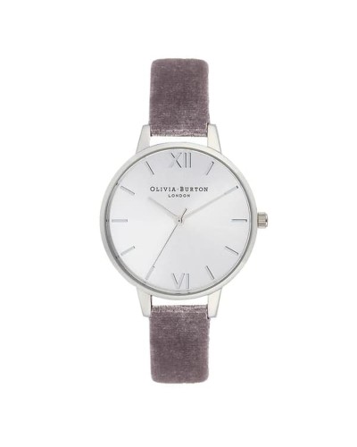 Olivia Burton Reloj de Mujer Flor Esfera Blanca 34mm - Elegante y Chic
