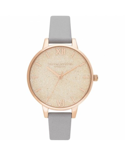 Olivia Burton Montre Femme Cadran Floral Or Ø34mm - Élégante & Chic
