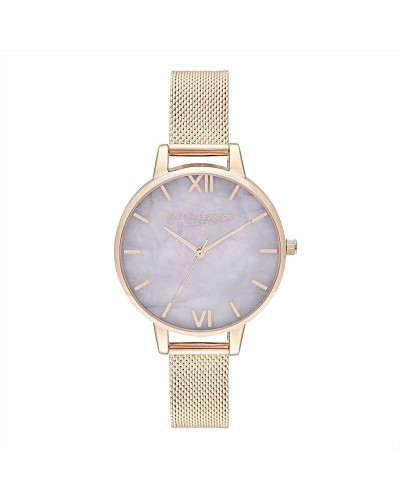 Olivia Burton Damenuhr Blumen Zifferblatt 34mm - Elegant & Schick
