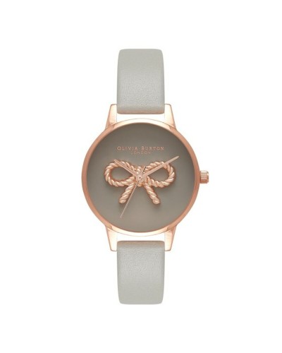Olivia Burton Reloj de Mujer Ø30 mm Vintage Esfera Blanca y Oro Rosa
