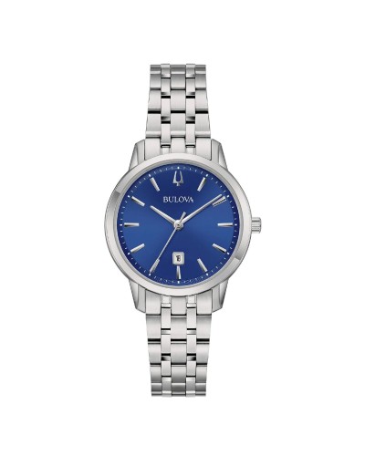 Bulova Women's 96M166: Elegant Stainless Steel Watch - Refined Design
