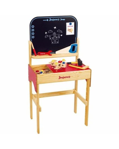 Jeujura Wooden Children's Tool Set - 16 Pieces - Pretend Play
