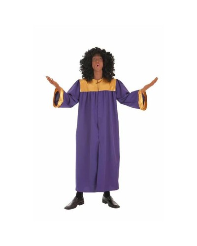 Costume Gospel Chanteur Adultes - Ensemble 2 Pièces - Déguisement Chorale Église
