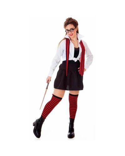 Kostüm Erwachsene Schulmädchen Sexy - 3 Teile - Party Verkleidung
