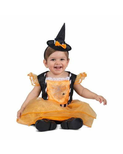 Déguisement Sorcière Orange Ma Vie de Star Enfant - 2 Pièces Halloween
