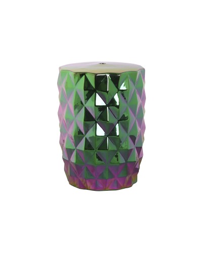 Esprit Beistelltisch Mehrfarbig aus Porzellan, 33 x 33 x 45 cm, Ideal für Mittagessen und Snacks
