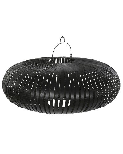 Lampenkap Home ESPRIT Zwart Bamboe 80 x 80 x 30 cm