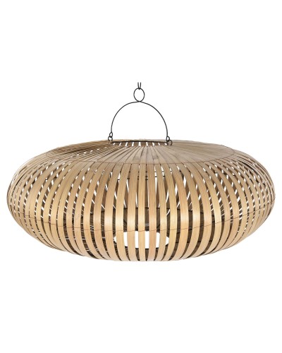 Lampskärm Home ESPRIT Naturell Bambu 80 x 80 x 33 cm