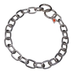 Collier double pour chien Hs Sprenger en métal, 54 cm, réglable, résistant.
