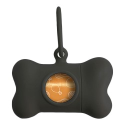 United Pets Bon Ton Classic Distributeur de Sacs pour Chiens | Noir | 8 x 4,2 x 5 cm
