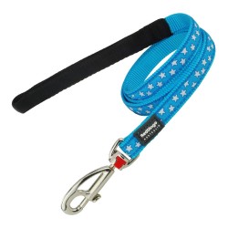 Laisse pour Chien Red Dingo Turquoise, 2 m, Robuste et Durable
