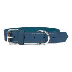 Hundehalsband Gloria Oasis Blau, Größe Mittel (65 x 3 cm)
