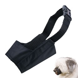 'Bozal para Perros Gloria de Nylon Negro - Talla 3 (18,5 cm) - Comodidad y Protección'
