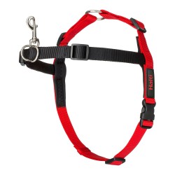 Imbracatura per Cani Halti Nero/Rosso, Taglia L (80-120 cm) - Controlla il Tiramento
