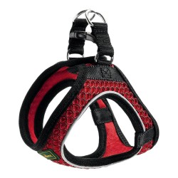 Arnés para Perros Hunter Hilo-Comfort XS-S (37-42 cm), Rojo
