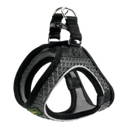 Harnais Hunter Hilo-Comfort pour Chien, Anthracite, Taille XXS (26-30 cm)
