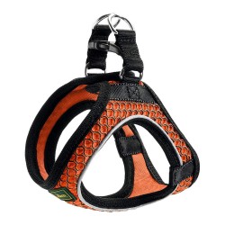 Arnés para Perros Hunter Hilo Comfort, Naranja, Talla M (55-60 cm)
