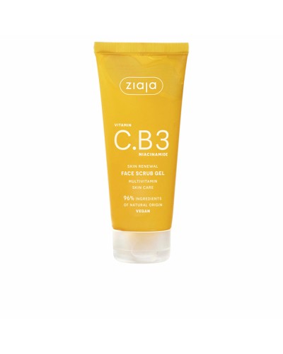 Ziaja Vitamin C.B3 Gesichts-Peeling-Gel Niacinamid - Aufhellend & Anti-Unreinheiten - 100ml
