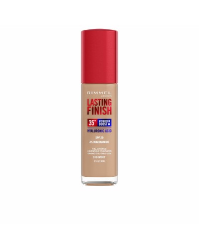 Rimmel London Lasting Finish Make-up Grundierung - Ivory 100 - LSF 20 - 30ml

