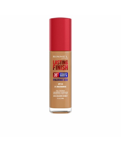 Pohjameikkivoide Rimmel London Lasting Finish Nº 350 Golden Honey Spf 20 30 ml