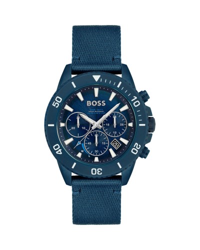 Hugo Boss Orologio Uomo 1513919 Cronografo Acciaio Nero Ø46mm
