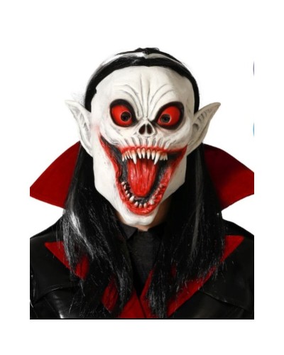 Máscara de Halloween Horror Realista - Disfraz Fiesta Cosplay Espantoso
