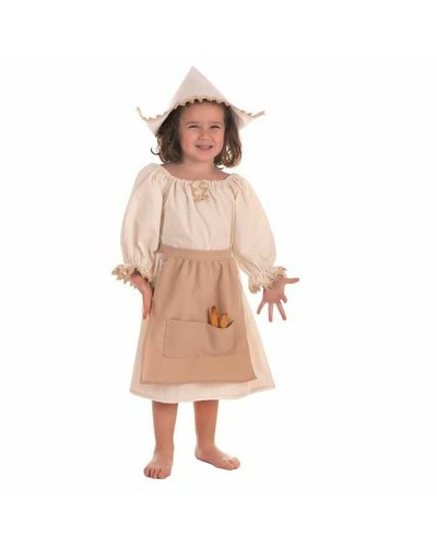 Molinera Girl Costume 4 Pieces - Traditional Spanish Dress
