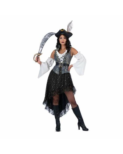 My Other Me Piratenkostüm für Erwachsene, 4-teilig - Themenparty-Verkleidung
