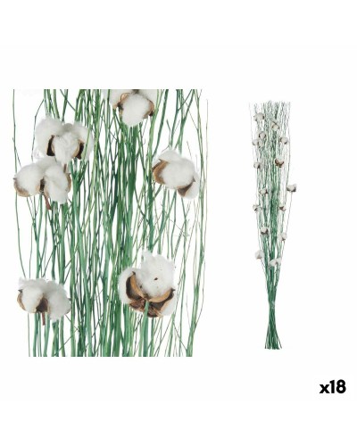 Boeketten Katoen Groen 10 x 100 x 18 cm (18 Stuks)