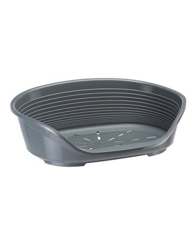 Ferplast Siesta Deluxe 10: Hundebett - Dunkelgrau 93cm - Optimaler Komfort
