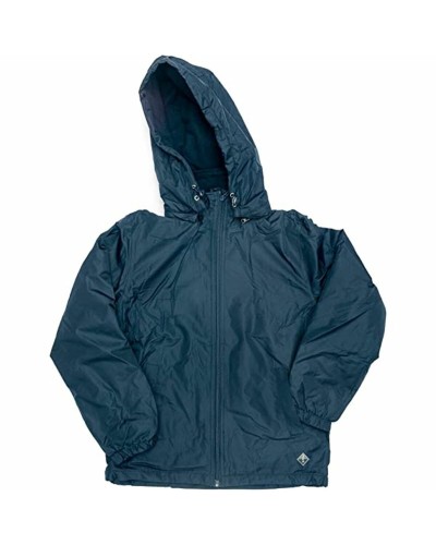 Chaqueta Deportiva Niños Go & Win Pinto Azul - Impermeable Transpirable
