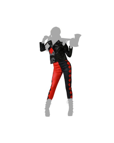 Costume Arlecchino Sanguinario Donna - Halloween, Carnevale - Taglia Unica
