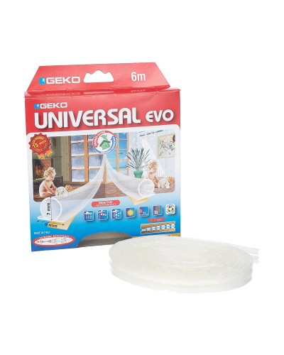 Geko Transparent Adhesive Tape 6m: Reliable, Durable, for Various Surfaces
