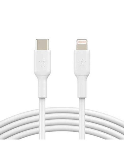 Belkin USB-C auf Lightning Kabel 1m - Schnellladefunktion für iPhone/iPad - Weiß
