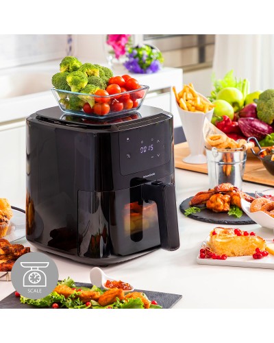InnovaGoods Fryinn Balance 5000 Freidora de Aire Negra 5L 1500W
