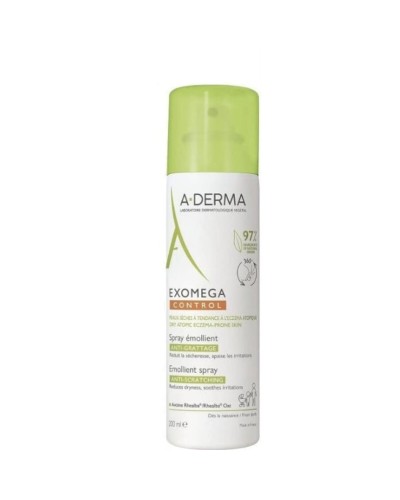 A-Derma Exomega Control Spray Anti-rougeurs 200ml - Peaux Sèches et Atopiques
