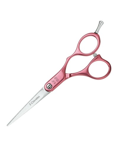 Tijeras Profesionales para Mascotas 3 Claveles, 13,9 cm, Corte Preciso y Seguro.
