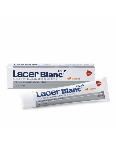 Lacer Blanc Zahnweiß Zahnpasta Citrus 125ml - Weißere Zähne
