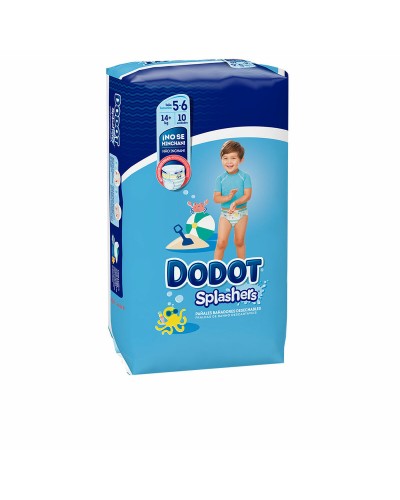 Dodot Splashers 5-6 (14 Kg) - Pannolini Piscina Usa e Getta (10 Unità)
