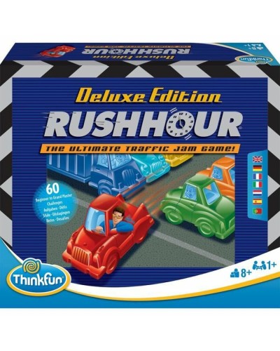 Ravensburger Rush Hour Deluxe: Gioco di Logica e Puzzle +6 Anni (60 Pz)
