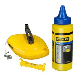 Kit Trazador de Líneas Stanley Azul, 30m x 30g
