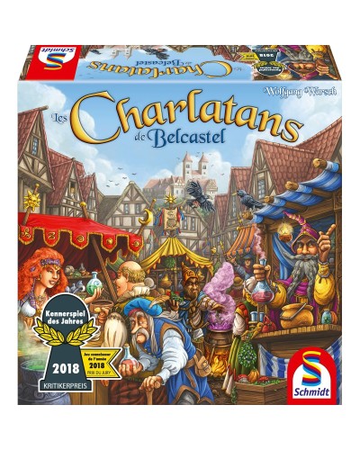 Schmidt Spiele Charlatans de Bescastel - Gioco da Tavolo Strategia & Fortuna
