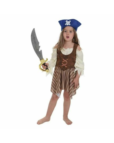 Disfraz de Pirata Niño Rayas - Set de 4 Piezas Disfraz Fiesta
