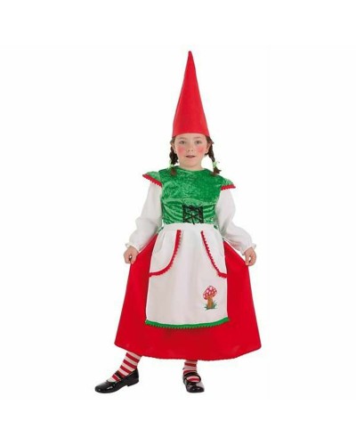 Costume de Gnome Enfant 4 Pièces - Déguisement Carnaval Fête à Thème
