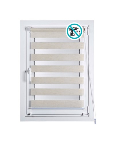 Rullaverhot Stor Planet Clip&Fix Night&Day Beige 120 x 180 cm