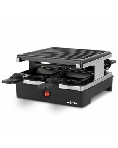 Wëasy Elektro-Grillplatte 600W - Gesundes und schnelles Kochen
