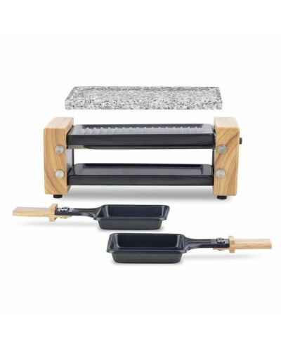 Grill med Stenplatta Hkoenig 350 W Trä