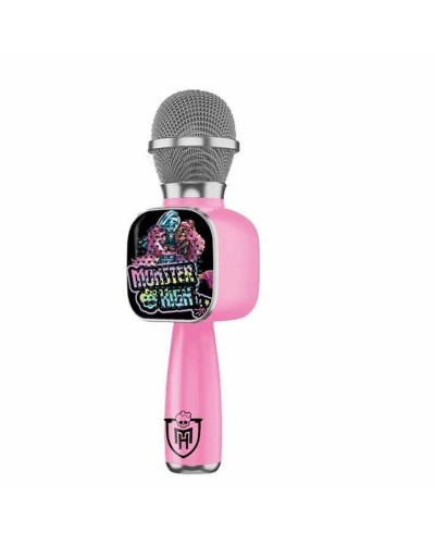 Monster High Microphone Karaoke Bluetooth USB - Sing & Have Fun! (22.8cm)
